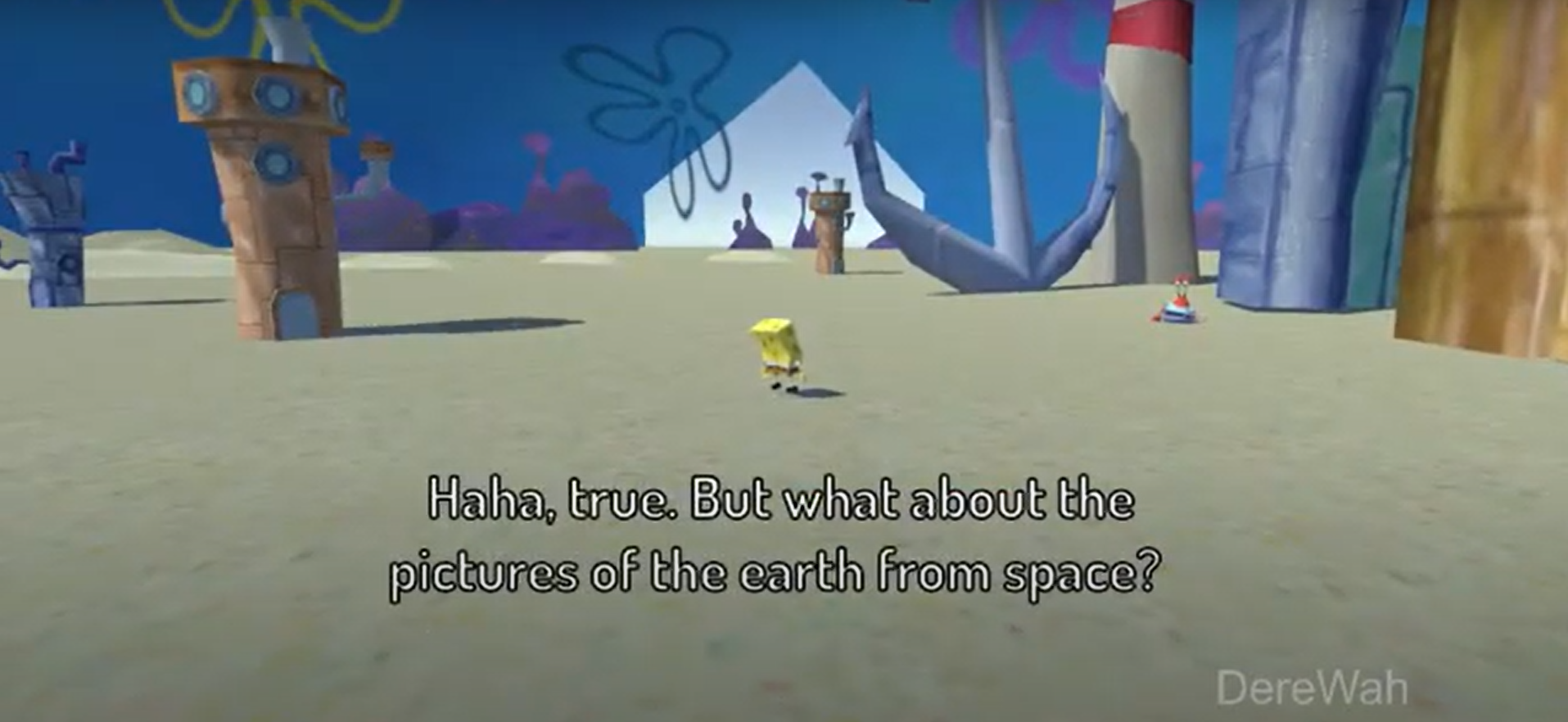 Screenshot from a scene of the simulation