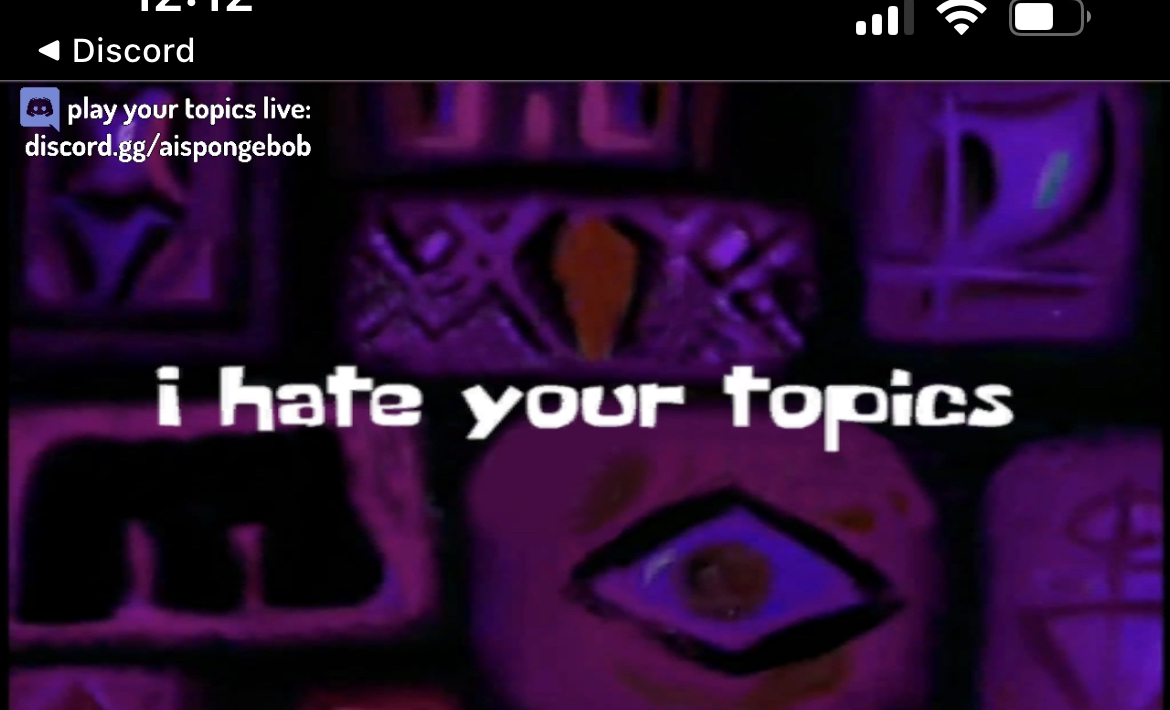 The stream being self aware was hilarious