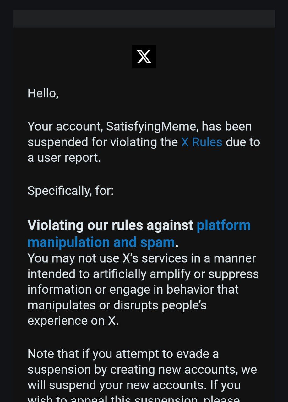 How it feels to get banned